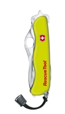 The Victorinox Rescuetool Swiss Knife