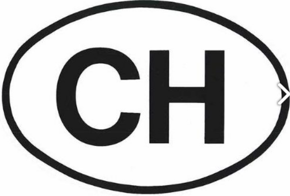 BADGES OVAL STICKER CH