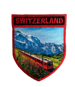 BADGE TRAIN MOUNTAIN SWITZERLAND 6M SWITZERLAND  - 0195