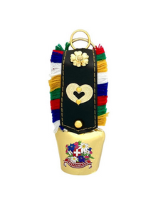BELL 11CM "FLOWER" BAND WITH HEART - 27.600.94