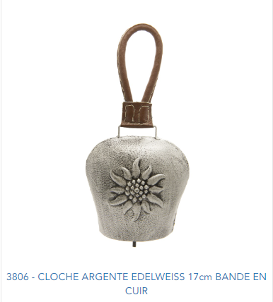 ARGENTE EDELWEISS 17CM.BANDE  - 3806