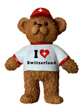 MAGNET TEDDY BEAR  SWITZERLAND