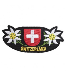 OVAL EMBROIDERED DESIGNS WITH SWISS CROSS