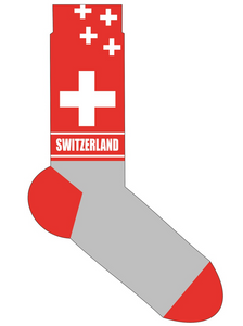 SOCKS SWITZERLAND FLAG WITH CROSS