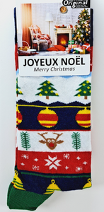 SOCKS SWITZERLAND MERRY CHRISTMAS 16417