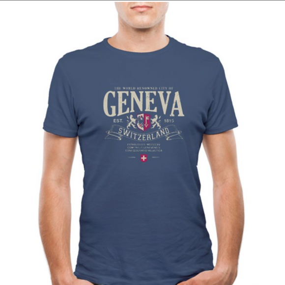 T-SHIRT - GENEVA DENIM BLUE - CHE5113