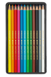 BOX OF 12 COLOURS SWISSCOLOR® AQUARELLE