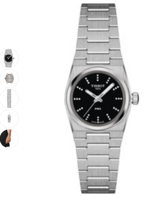 TISSOT -PRX/LR/Q/AC/AC/NOIR+DIA Current- T1370101105600