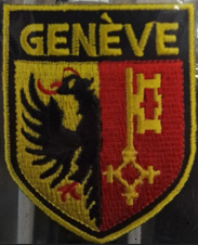 EMBROIDERED GENEVA BADGE