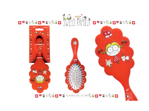 HAIRBRUSH SWISS FAMILY 7X17.5CM.- 6422