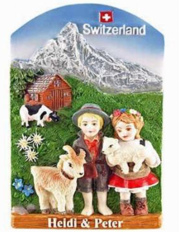 MAGNET SWITZERLAND HEIDI & PETER- 72-1293