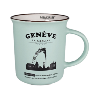 MUG STORY GENEVA FONTAIN MINT MATT - MUG 36-1-2-4