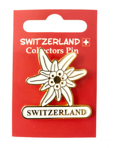 PIN EDELWEISS SWITZERLAND