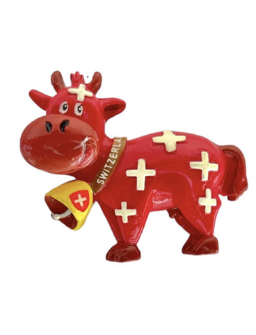 POLYMAGNET RED SWISS CROSS COW - 91.80