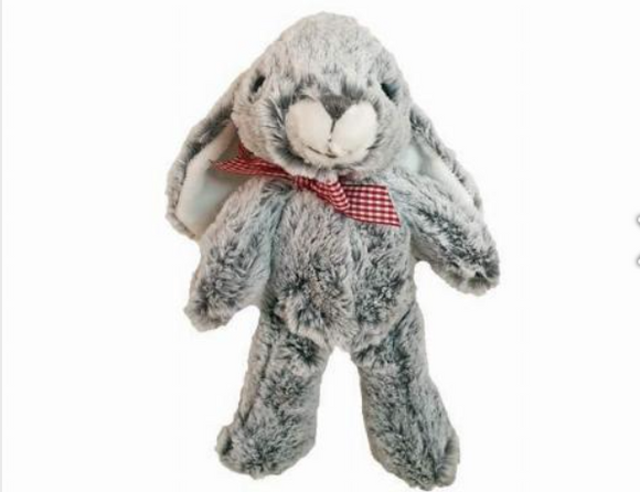 RABBIT PLUSH GREY 27CM. - 730480