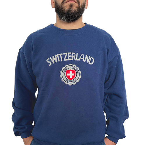 SWEATER BLUE SWITZERLAND XXL - 5426XXL
