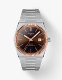 TISSOT PRX POWERMATIC 80 STEEL & 18K GOLD BEZEL - T931.407.41.291.00