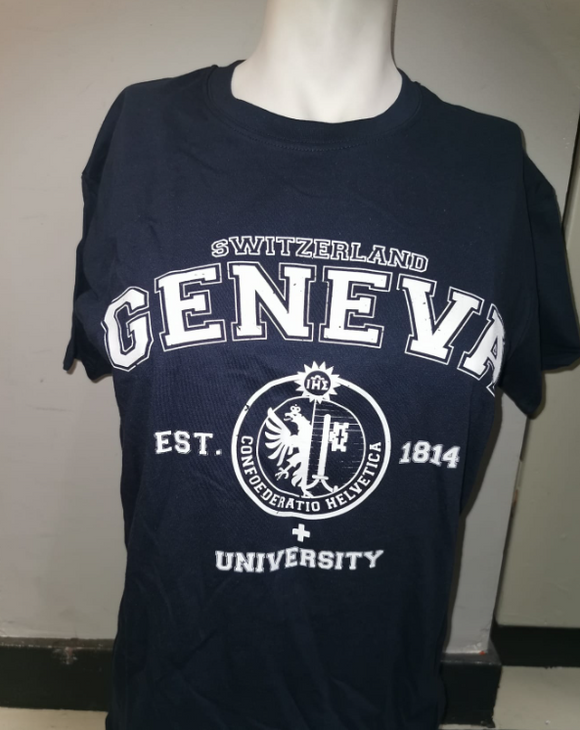 T-SHIRT UNIVERSITY  GENEVA  S -  10241152