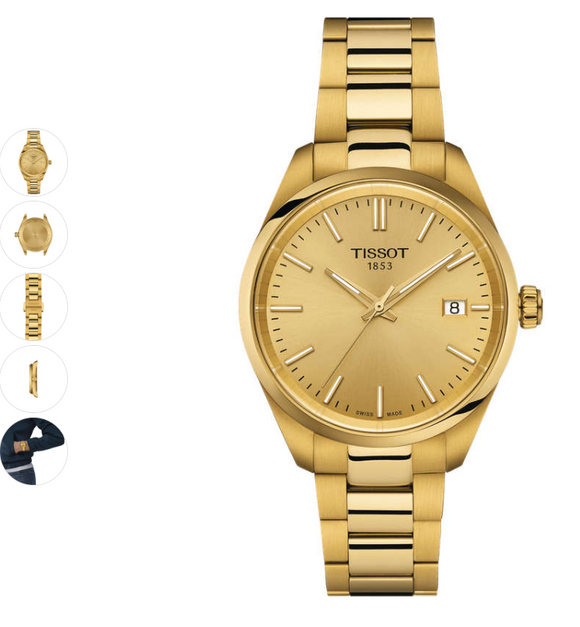 TISSOT- PR100/LR/Q/JAU/JAU/DORE T1502103302100