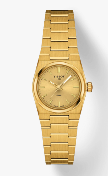 TISSOT PRX 25MM GOLD