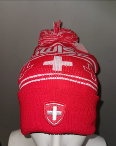 WINTER CAP RED  FULL CROSS - 20233900165