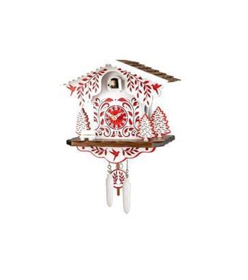 Swiss Cuckoo 9406 Q Coucou moderne rouge