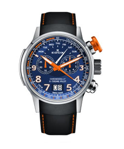 EDOX CHRONORALLY CHRONOGRAPH 38001-TINO-BUO3