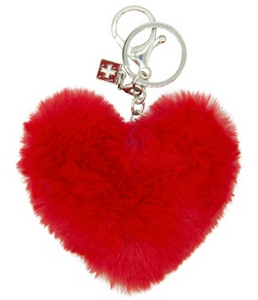 KEYRING HEARTPLUSH