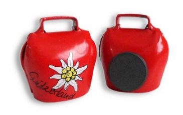 MAGNET BELL RED EDELWEISS