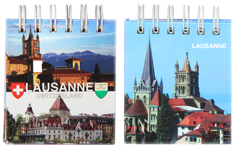 MAGNET MINI NOTEBOOK VIEW OF LAUSANNE