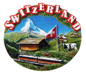 MAGNET POLY 2D SWITZERLAND - ZERMATT