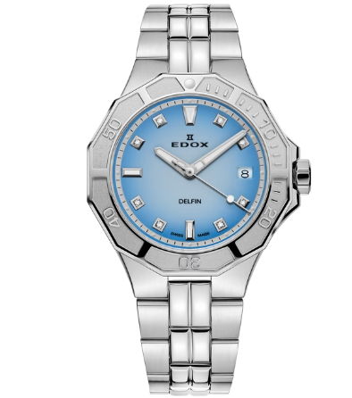 EDOX - SPECIAL EDITION EDOS DOLPHIN DIVER DATE LADY