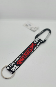 KEY RING - SWITZERLAND BLACK