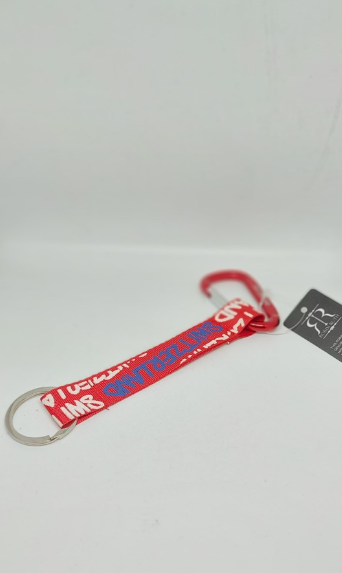 KEY RING - SWITZERLAND WITHE & RED