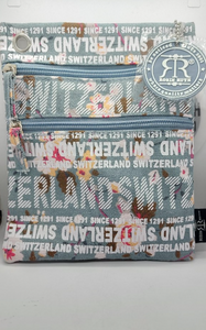 SHOULDER BAG - SWITZERLAND BLUE & WHITE