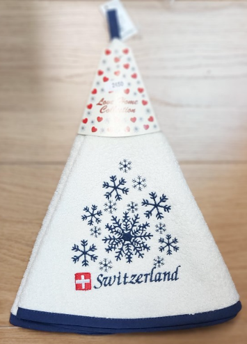 KITCHEN TOWEL - SWITZERLAND BLUE WITHER