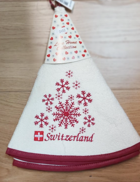KITCHEN TOWEL - SWITZERLAND RED WITHER