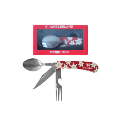 CAMPING DINING KIT - SWITZERLAND EDELWEISS