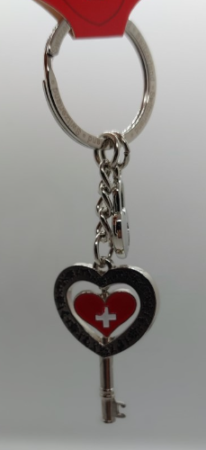 KEY RING WITH LOCK AND SWISS KEYS