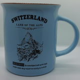 MUG SWITZERLAND LAND OF THE ALPS