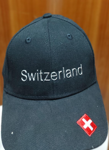CAP SWITZERLAND WITH SWISS FLAG