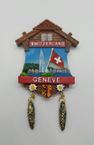 MAGNET COOKOO CLOCK SWITZERLAND & GENEVA