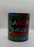 MUG SWITZERLAND BLACK