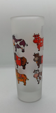 SHOT GLASS WITH SWISS RED & COWS