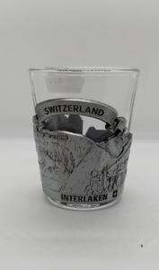 SHOT GLASS - SWITZERLAND - INTERLAKEN - JUNGFRAUJOCH - LUCERNE