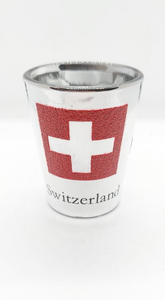 SHOT GLASS - SWITZERLAND SILVER