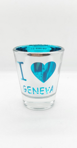 SHOT GLASS - I LOVE GENEVA