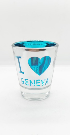 SHOT GLASS - I LOVE GENEVA