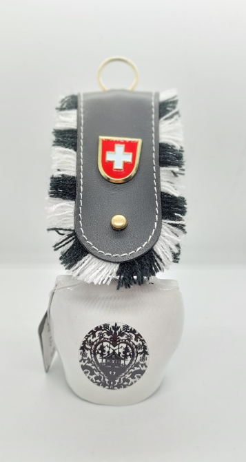 SMALL BELL - SWITZERLAND FLAG WHITE