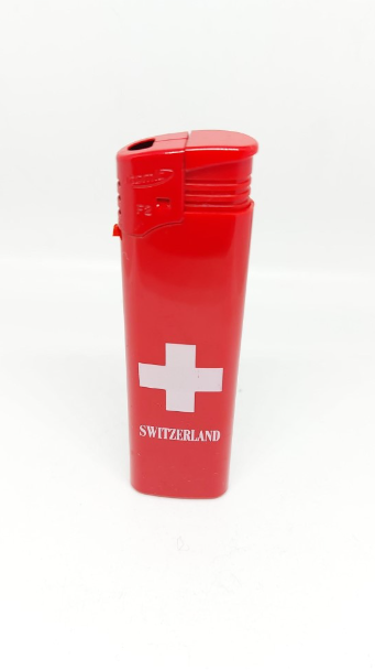 LIGHTER - RED SWITZERLAND FLAG